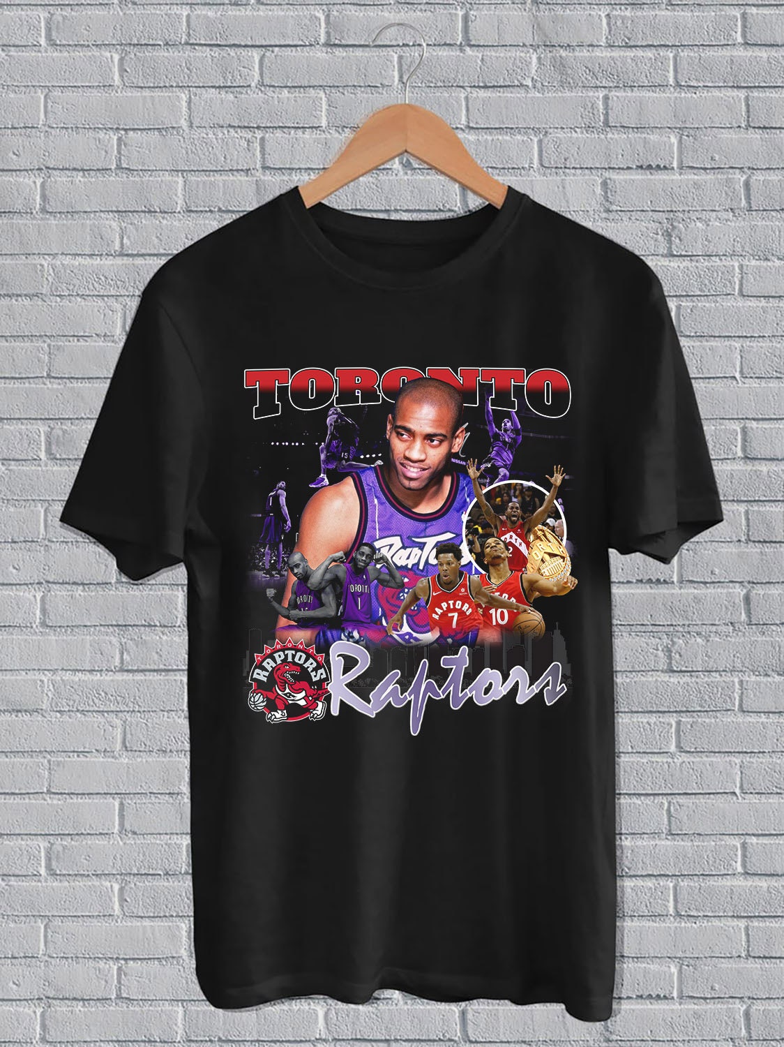 Vintage Design Vince Carter Toronto Raptors Basketball Unisex T-Shirt Vintage Design Vince Carter Toronto Raptors Basketball Unisex T-Shirt