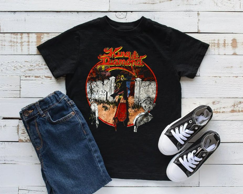 Vintage King Diamond Concert Shirt Vintage King Diamond Concert Shirt