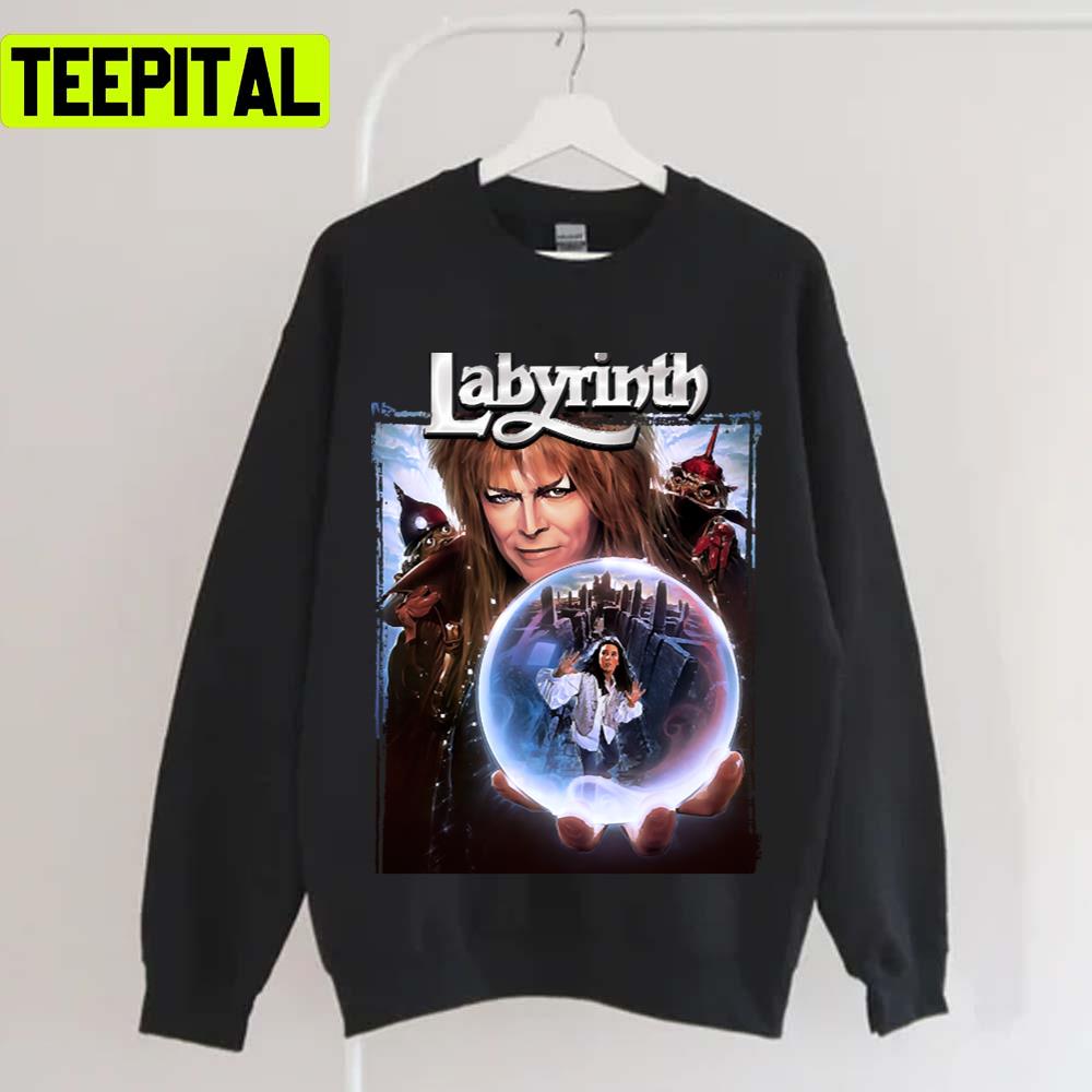 Vintage Movie Design Labyrinth Unisex T-Shirt Vintage Movie Design Labyrinth Unisex T-Shirt