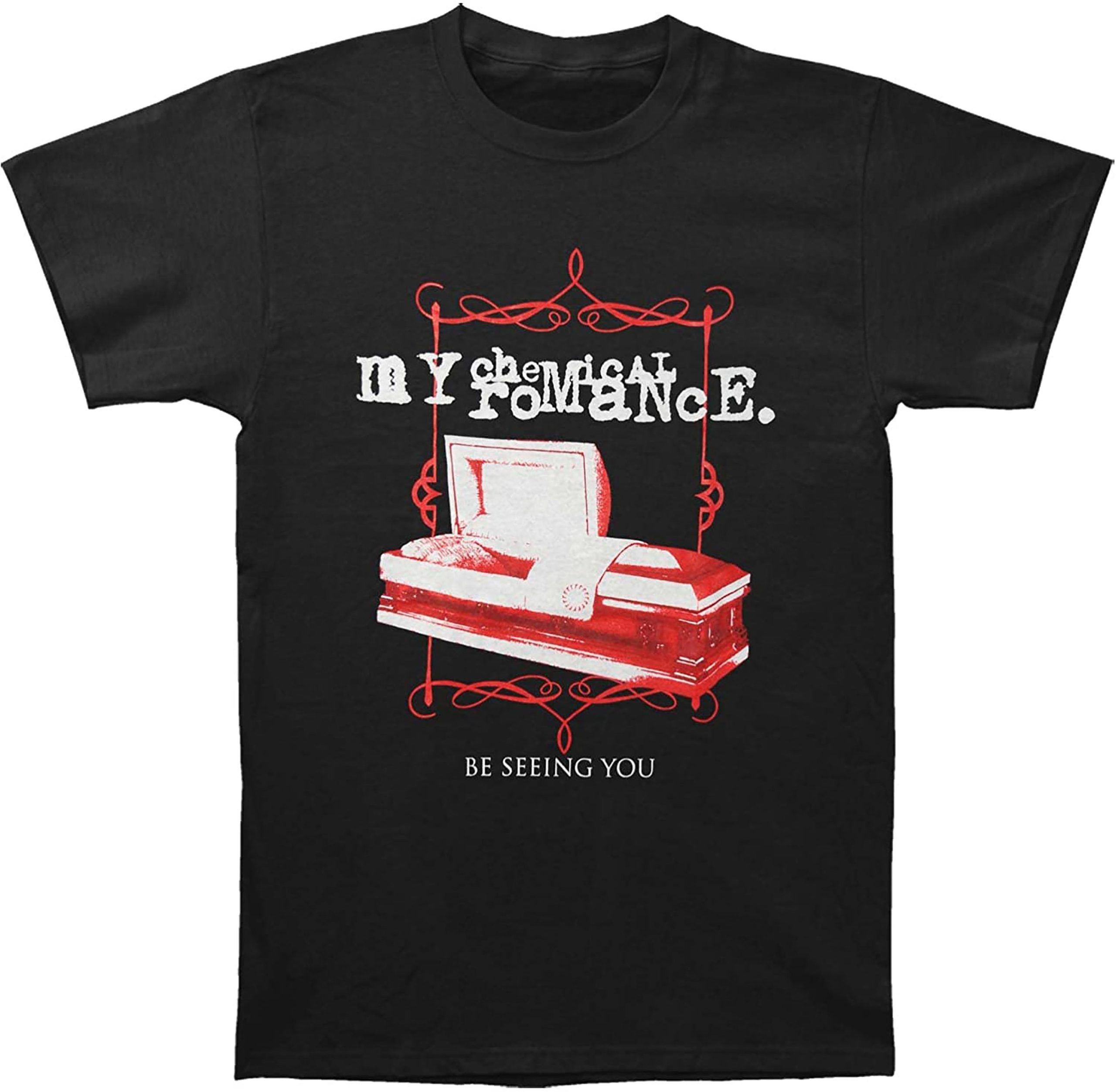 Vintage My Chemical Romance Be Seeing You Unisex T-Shirt Vintage My Chemical Romance Be Seeing You Unisex T-Shirt