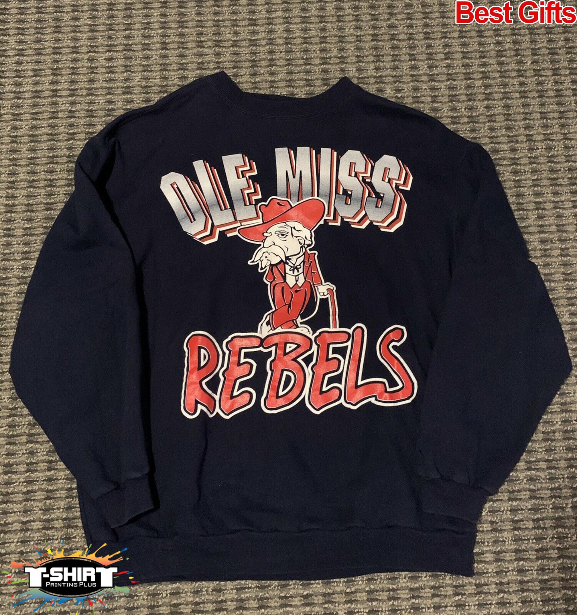 Vintage Ncaa Ole Miss Rebels Logo 2022 Art Unisex T-Shirt Vintage Ncaa Ole Miss Rebels Logo 2022 Art Unisex T-Shirt