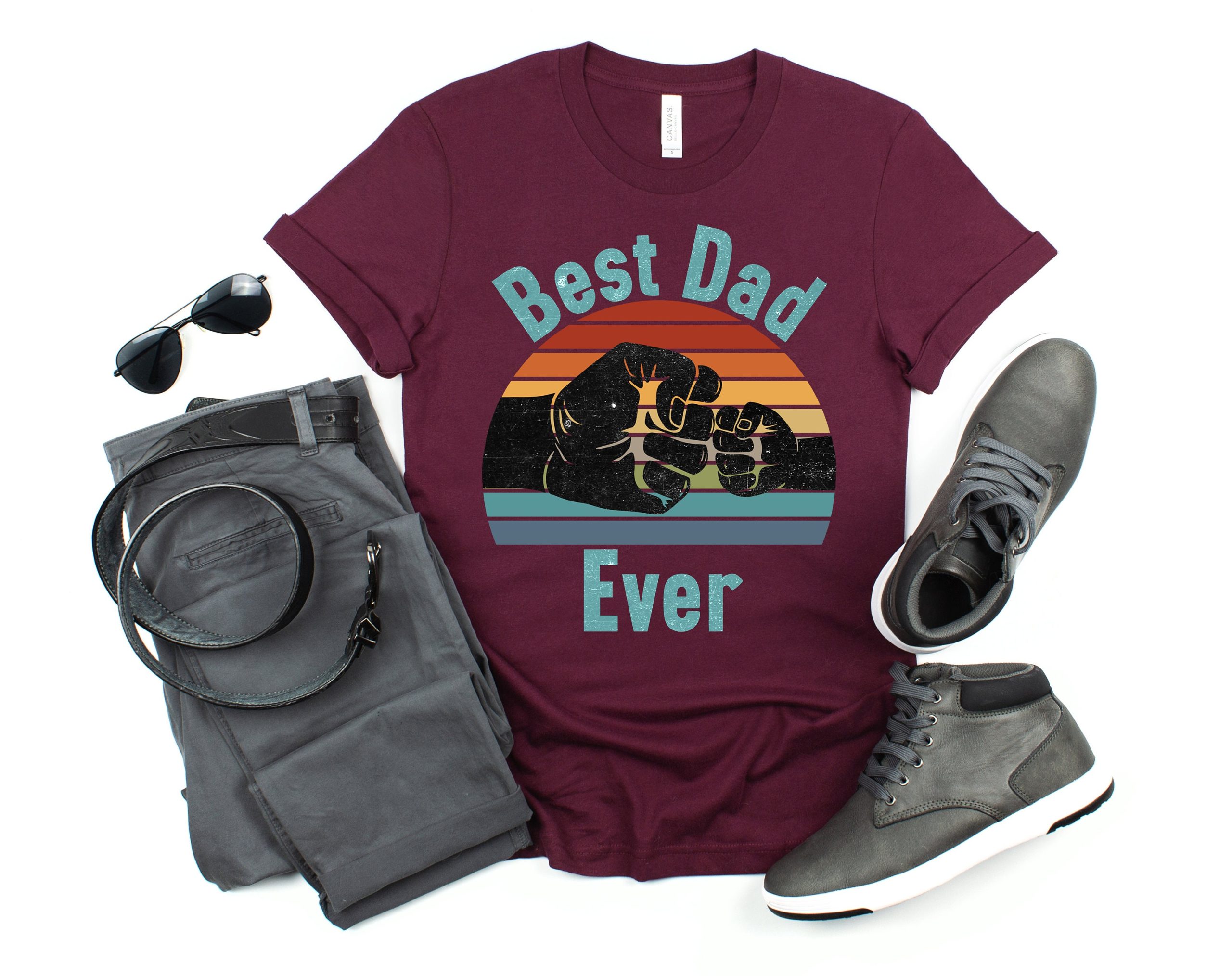Vintage Retro Best Dad Ever Father's Day Unisex T-Shirt Vintage Retro Best Dad Ever Father's Day Unisex T-Shirt