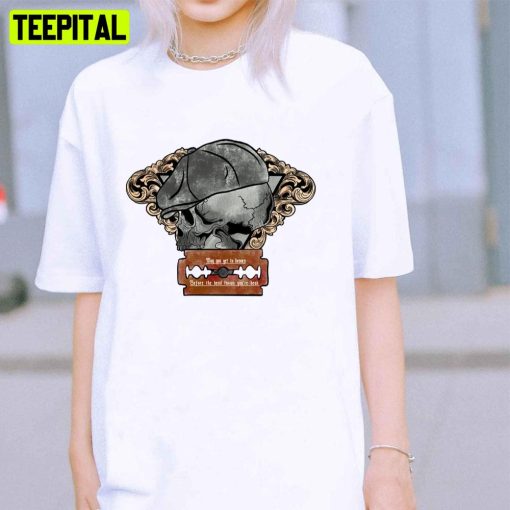 Vintage Skull Peaky Blinders Unisex T-Shirt