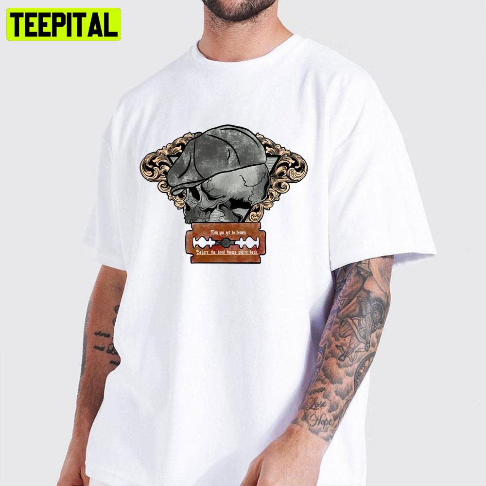 Vintage Skull Peaky Blinders Unisex T-Shirt Vintage Skull Peaky Blinders Unisex T-Shirt
