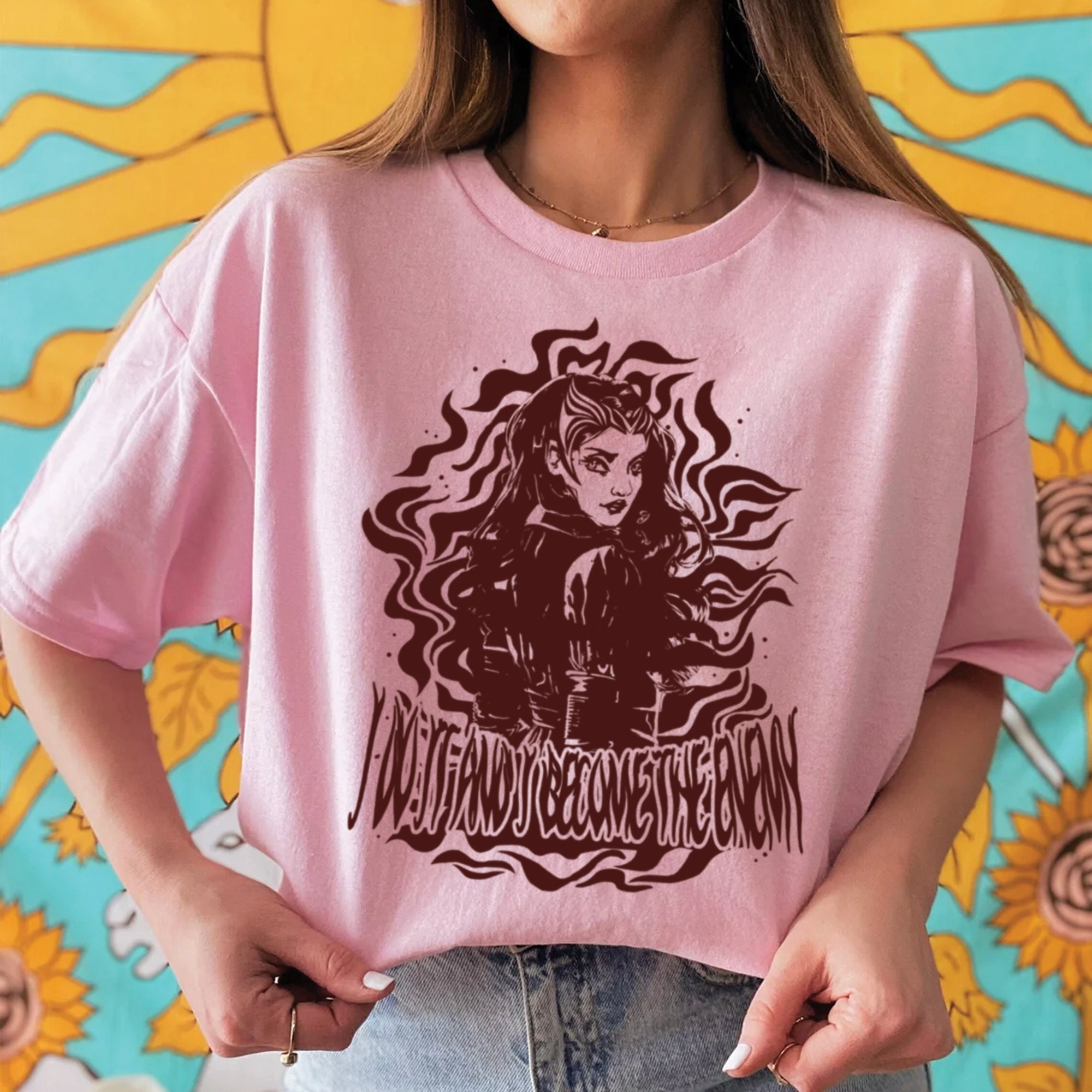 Vintage Wanda Maximoff Scarlet Witch 2022 Mcu Fan Multiverse Of Madness Unisex Shirt Vintage Wanda Maximoff Scarlet Witch 2022 Mcu Fan Multiverse Of Madness Unisex Shirt