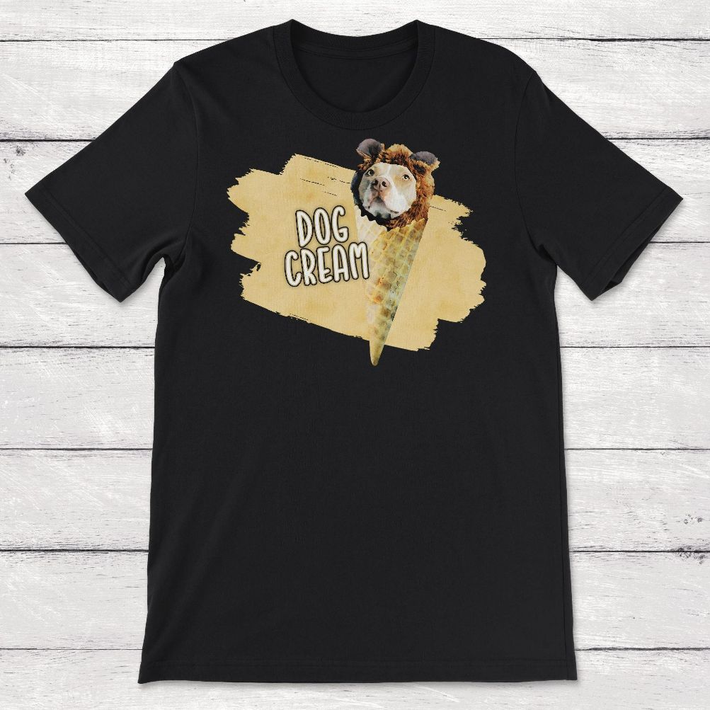 Watercolor Dog Cream Cone Unisex T-Shirt Watercolor Dog Cream Cone Unisex T-Shirt
