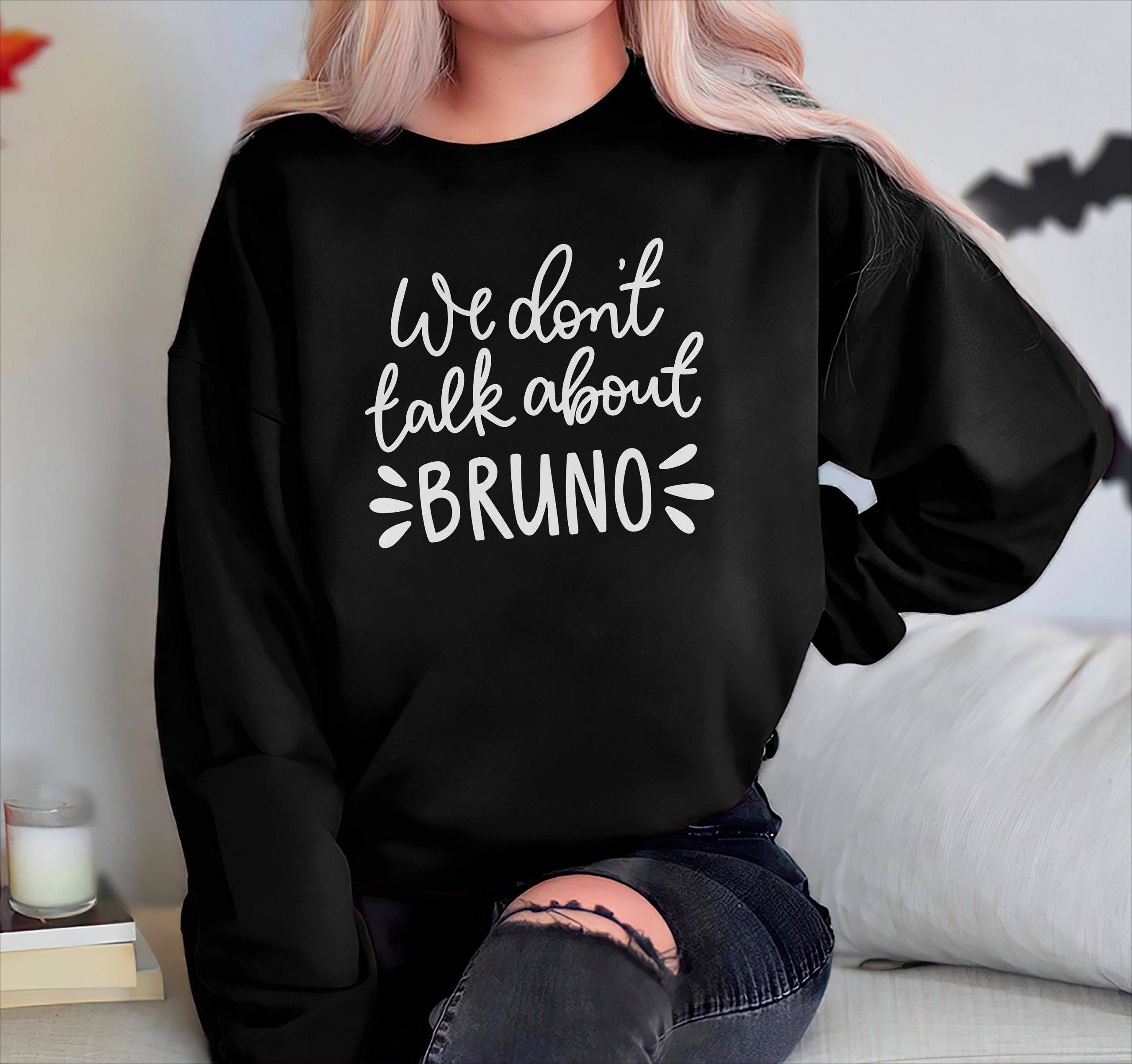We Don't Talk About Bruno Classic Art Unisex Sweatshirt We Don't Talk About Bruno Classic Art Unisex Sweatshirt