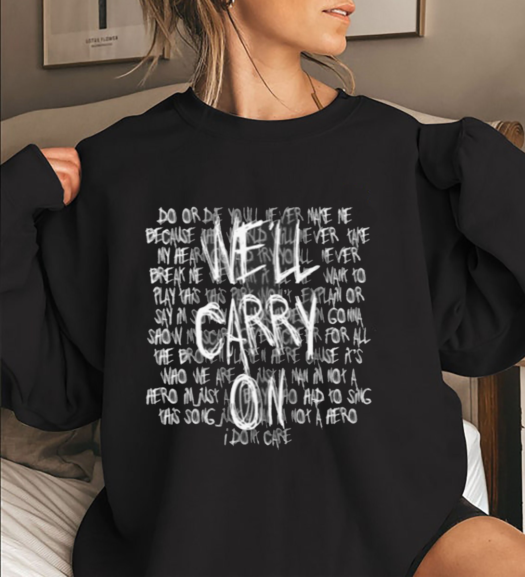 We'll Carry On My Chemical Romance Adult Unisex T-Shirt We'll Carry On My Chemical Romance Adult Unisex T-Shirt