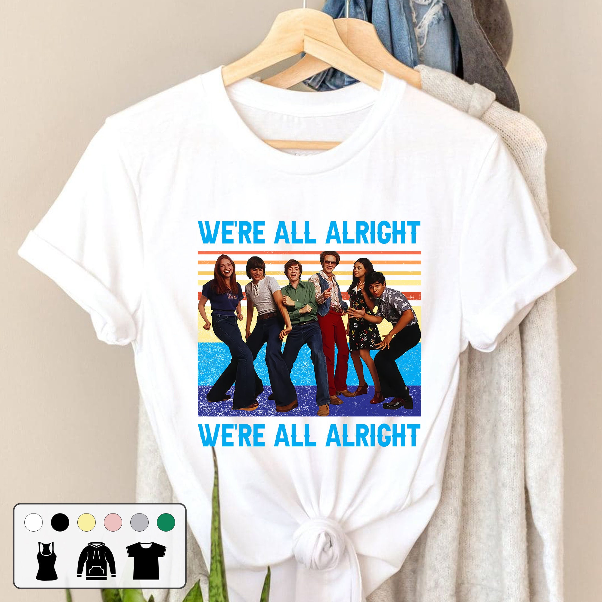 We're All Right We're All Right Vintage Unisex T-Shirt We're All Right We're All Right Vintage Unisex T-Shirt