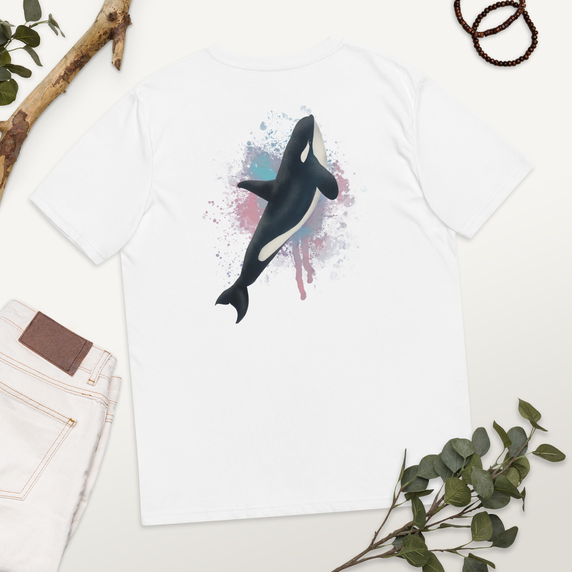 Whale Watercolor Sea Creature Unisex T-Shirt Whale Watercolor Sea Creature Unisex T-Shirt