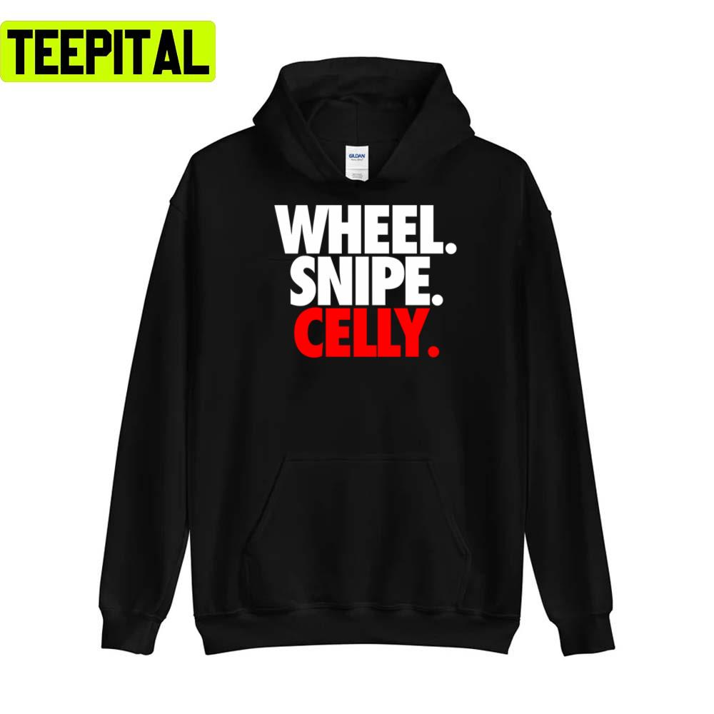 Wheel Snipe Celly Shoresy Design Unisex T-Shirt Wheel Snipe Celly Shoresy Design Unisex T-Shirt