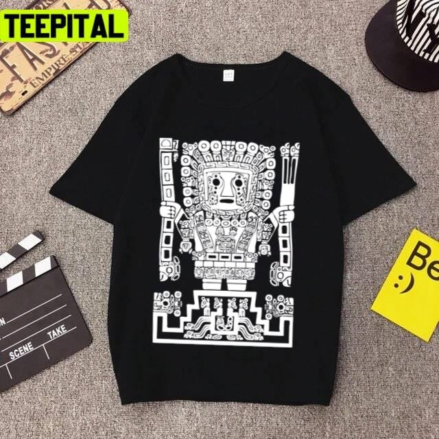 White Art Viracocha Sapa Inca Unisex T-Shirt White Art Viracocha Sapa Inca Unisex T-Shirt