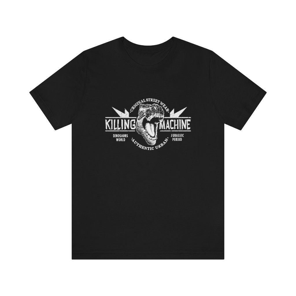 White Font T-Rex Killing Machine Shirt White Font T-Rex Killing Machine Shirt