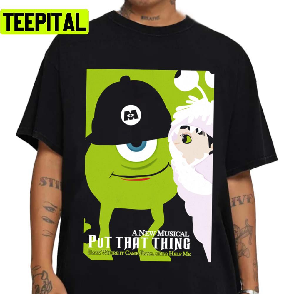 Wicked Inc Monsters Inc Cartoon Pixar Unisex T-Shirt Wicked Inc Monsters Inc Cartoon Pixar Unisex T-Shirt