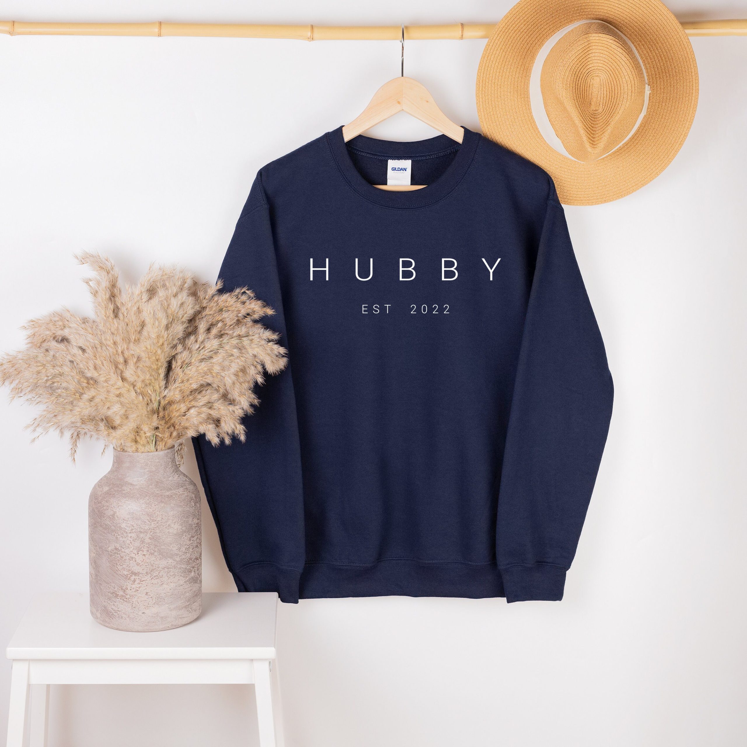 Wifey Est 2022 Classic Art Unisex Sweatshirt Wifey Est 2022 Classic Art Unisex Sweatshirt