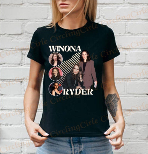 Winona Ryder Vintage Design Unisex T-Shirt Winona Ryder Vintage Design Unisex T-Shirt