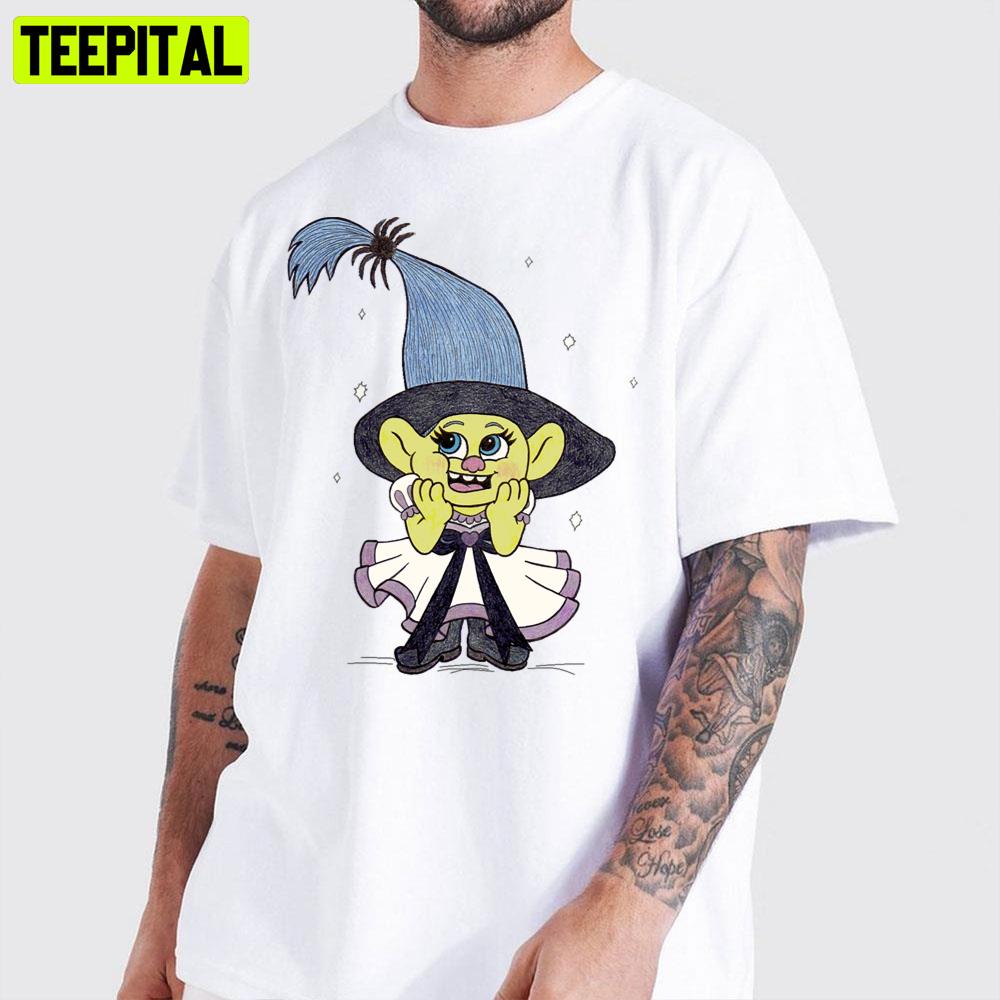 Witch Smidge Trolls Art Unisex T-Shirt Witch Smidge Trolls Art Unisex T-Shirt