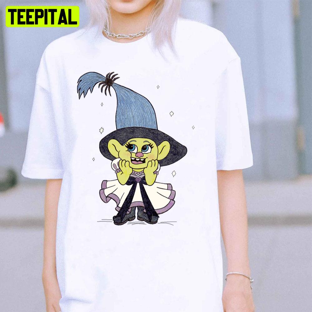Witch Smidge Trolls Art Unisex T-Shirt Witch Smidge Trolls Art Unisex T-Shirt