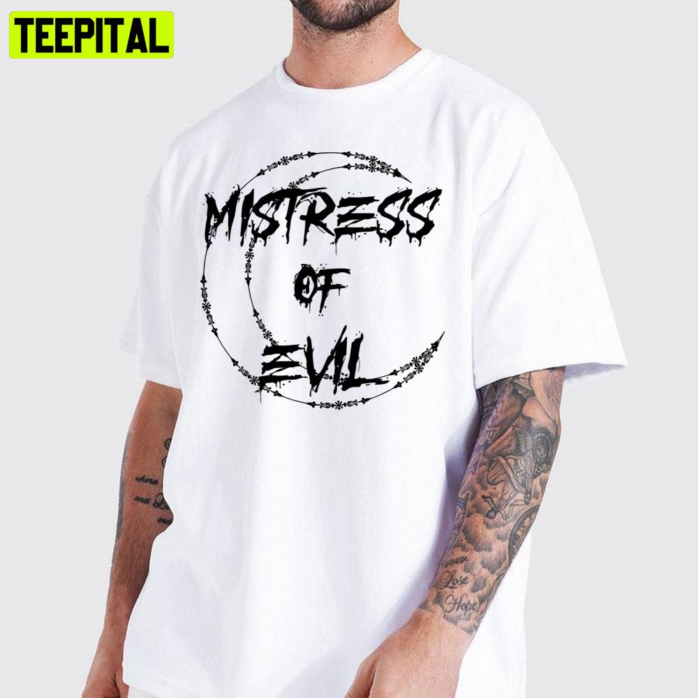 Witch Vibes Mistress Of Evil Unisex T-Shirt Witch Vibes Mistress Of Evil Unisex T-Shirt