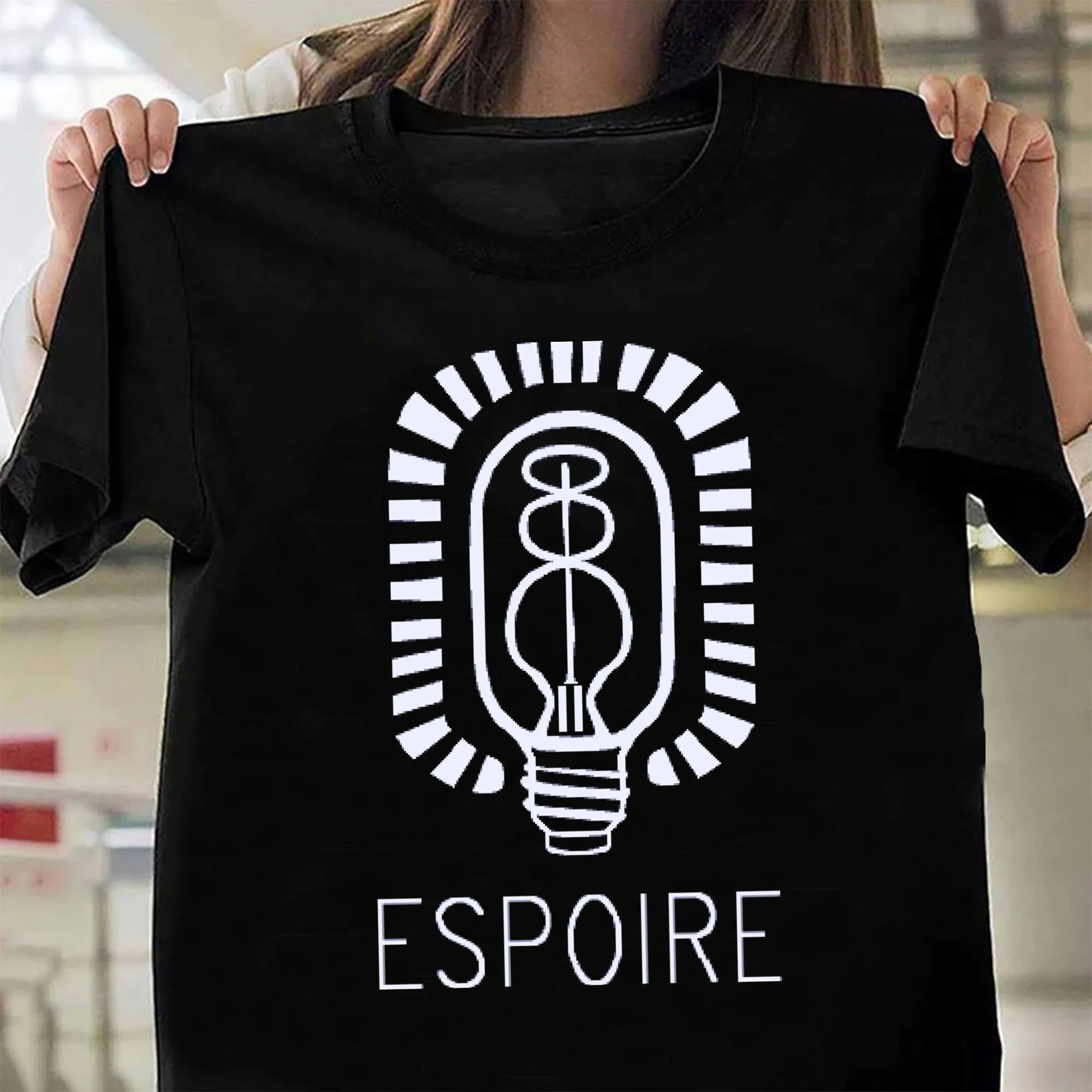 Wolrld Of Espoir White Art Unisex T-Shirt Wolrld Of Espoir White Art Unisex T-Shirt