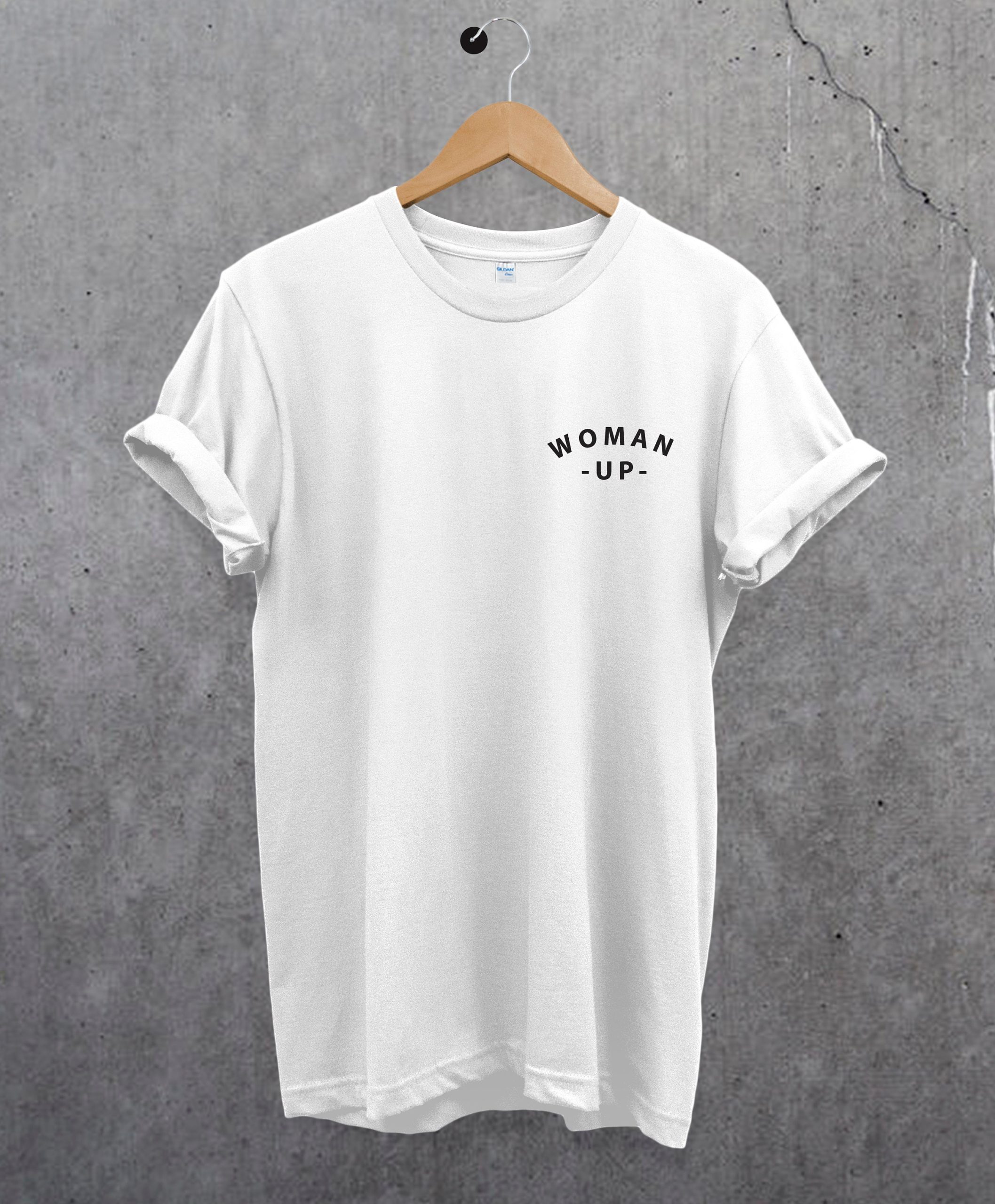 Woman Up Pocket Unisex T-Shirt Woman Up Pocket Unisex T-Shirt