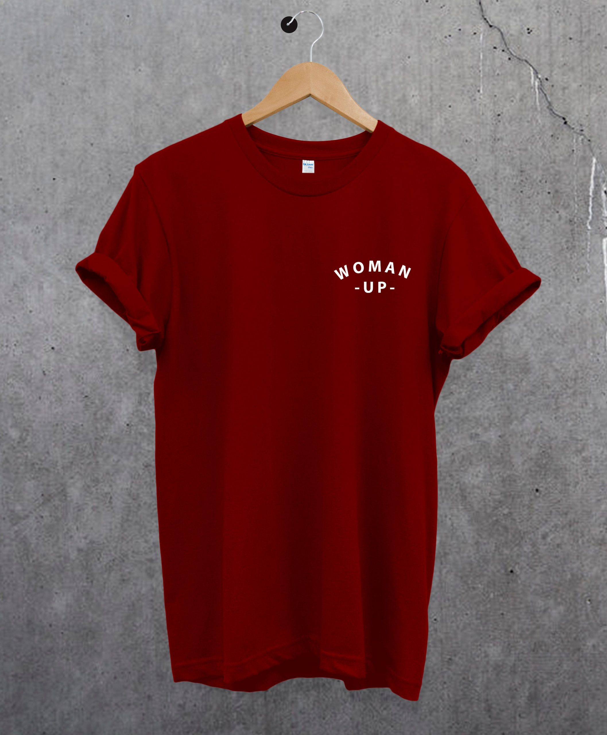 Woman Up Pocket Unisex T-Shirt Woman Up Pocket Unisex T-Shirt