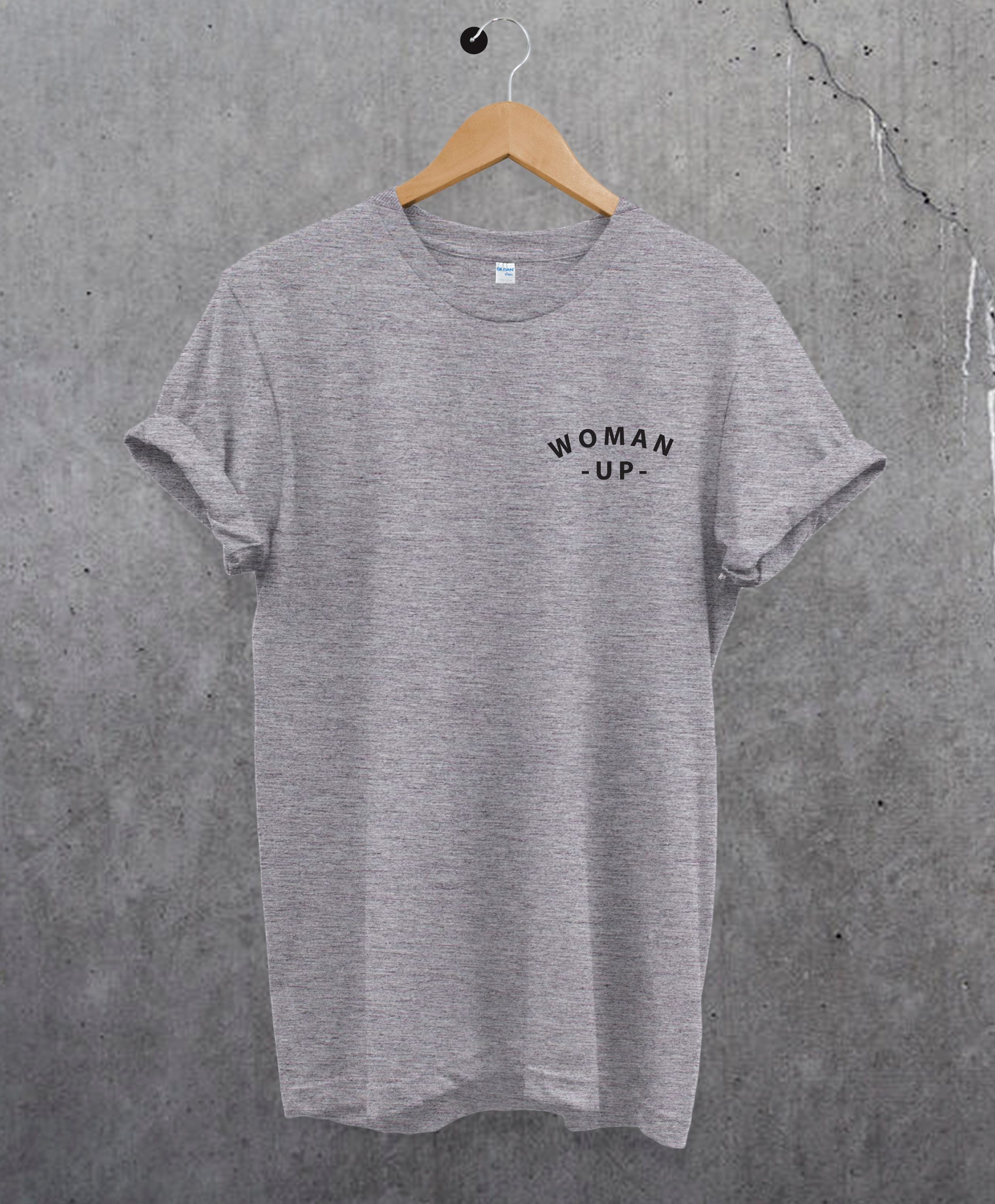 Woman Up Pocket Unisex T-Shirt Woman Up Pocket Unisex T-Shirt