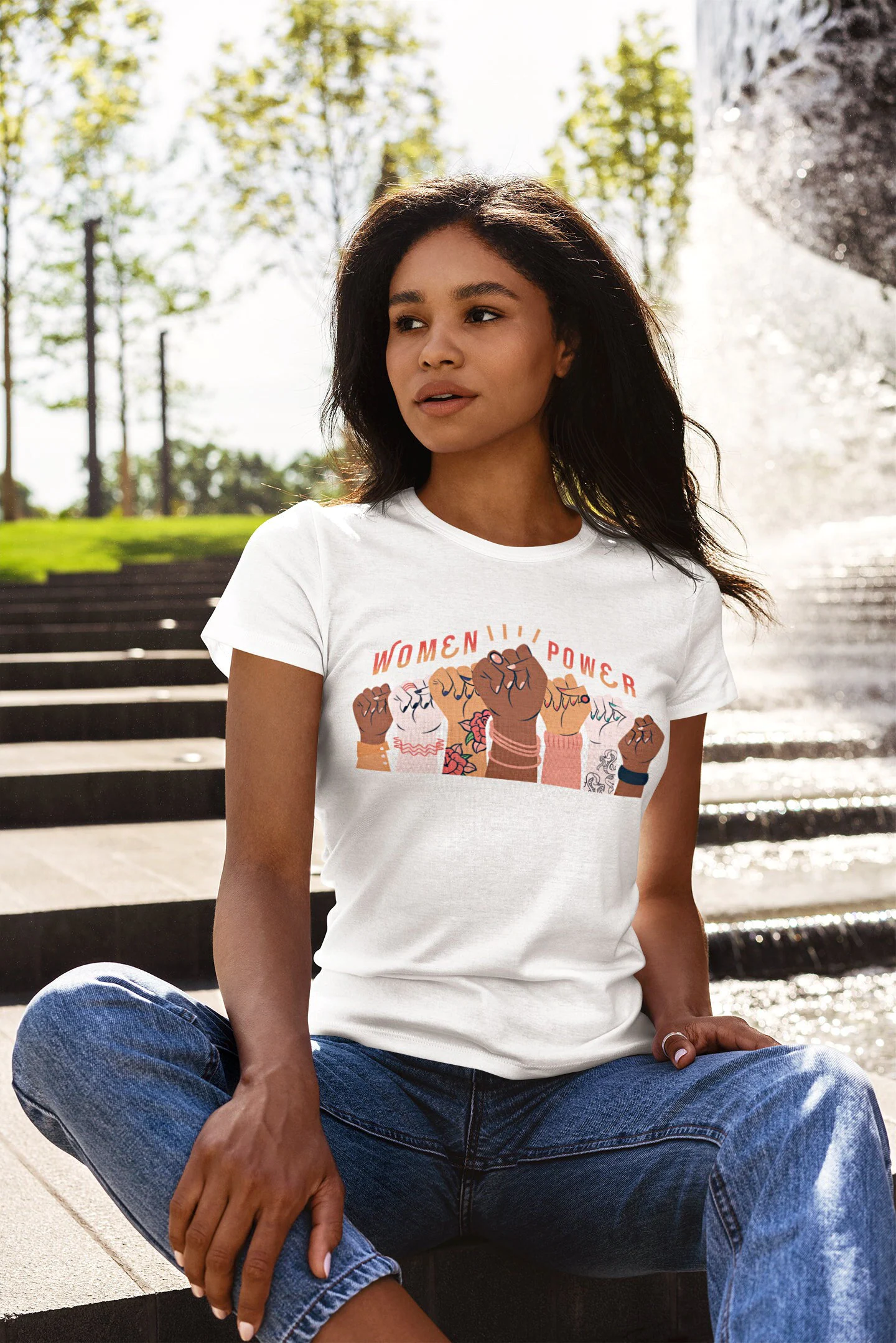Women Power Girl Power Feminist Unisex T-Shirt Women Power Girl Power Feminist Unisex T-Shirt