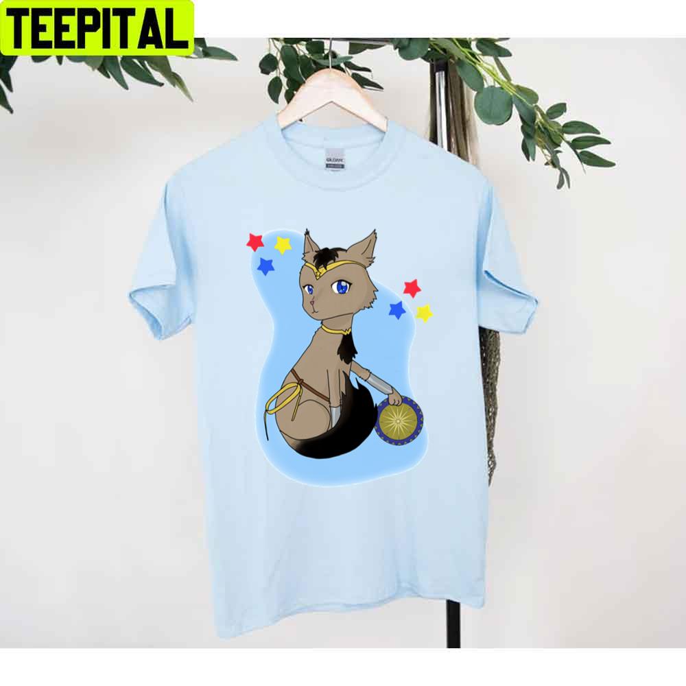 Wonder Cat Wonder Woman Unisex T-Shirt Wonder Cat Wonder Woman Unisex T-Shirt