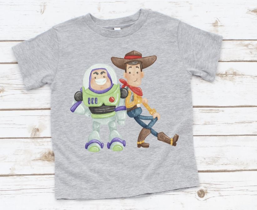 Woodybuzz Kids Top Illustration Unisex T-Shirt Woodybuzz Kids Top Illustration Unisex T-Shirt