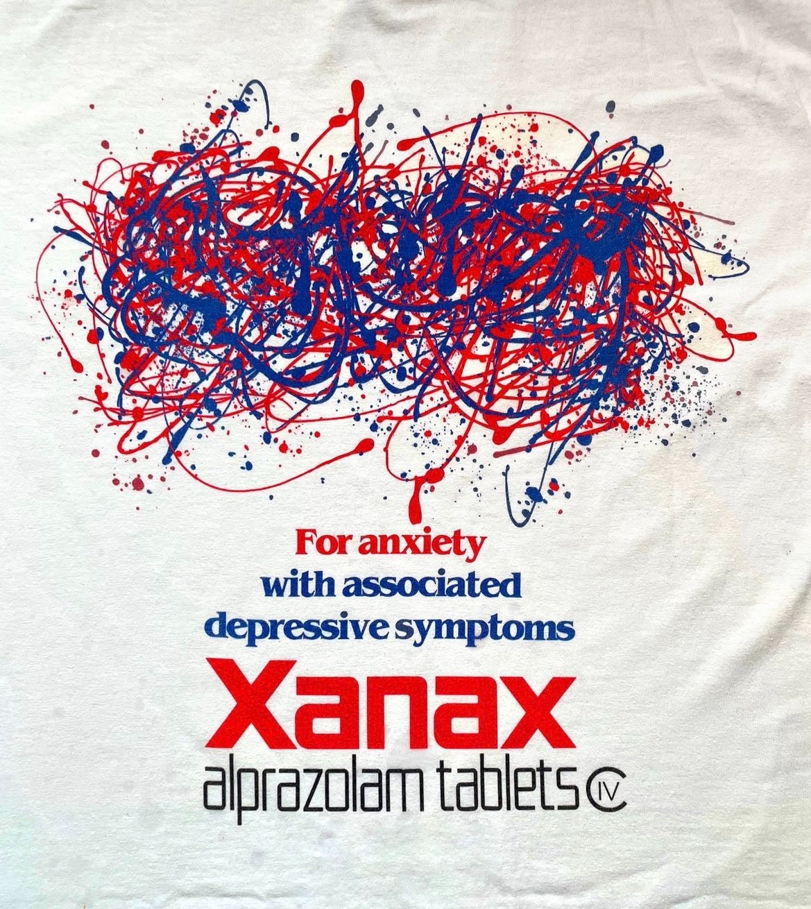 Xanax Alprazolam Tablets Art Unisex Shirt Xanax Alprazolam Tablets Art Unisex Shirt