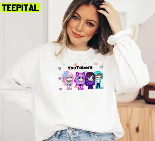 Youtuber United Purple Design Laurenzside Unisex Sweatshirt Youtuber United Purple Design Laurenzside Unisex Sweatshirt