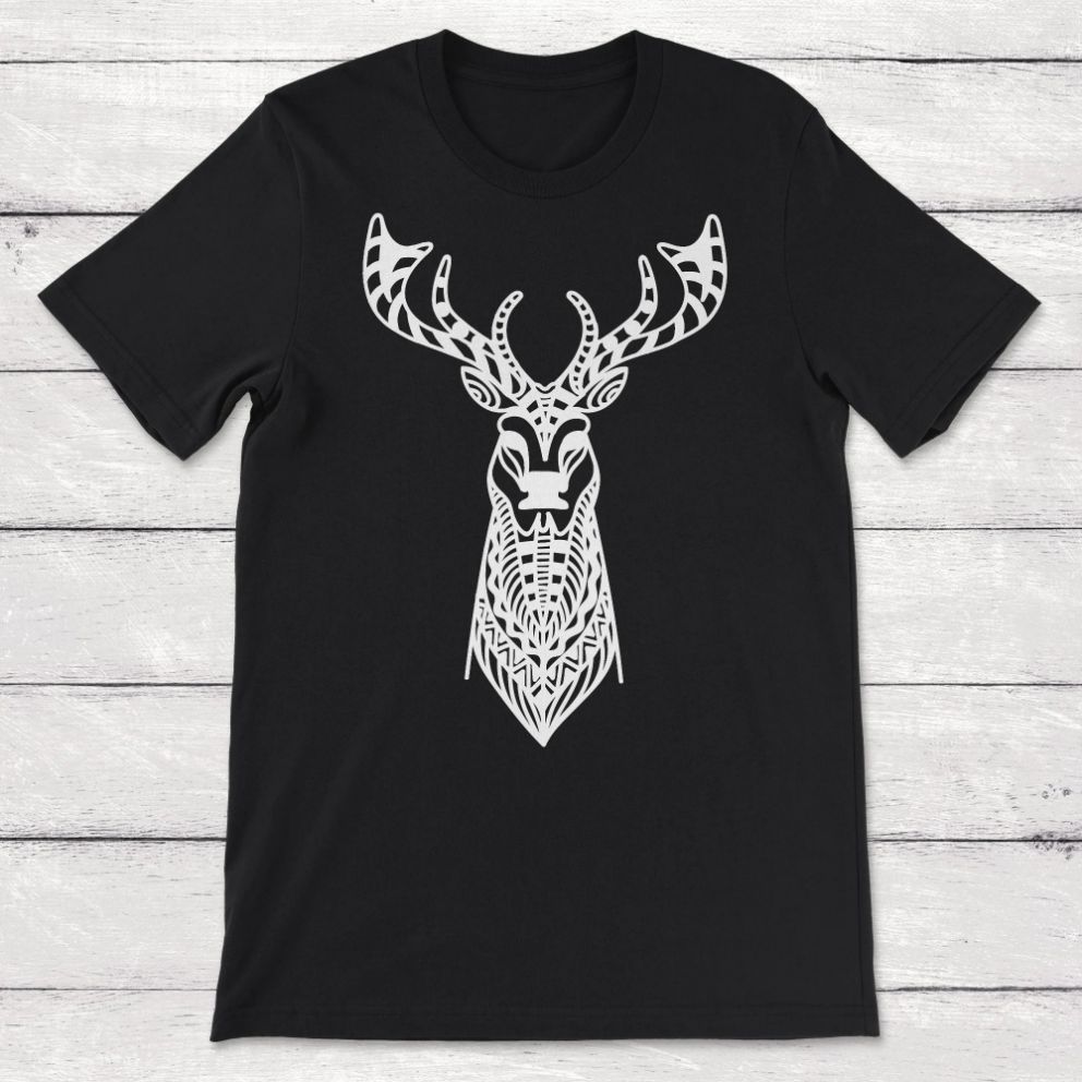 Zentangle Deer Unisex T-Shirt Zentangle Deer Unisex T-Shirt