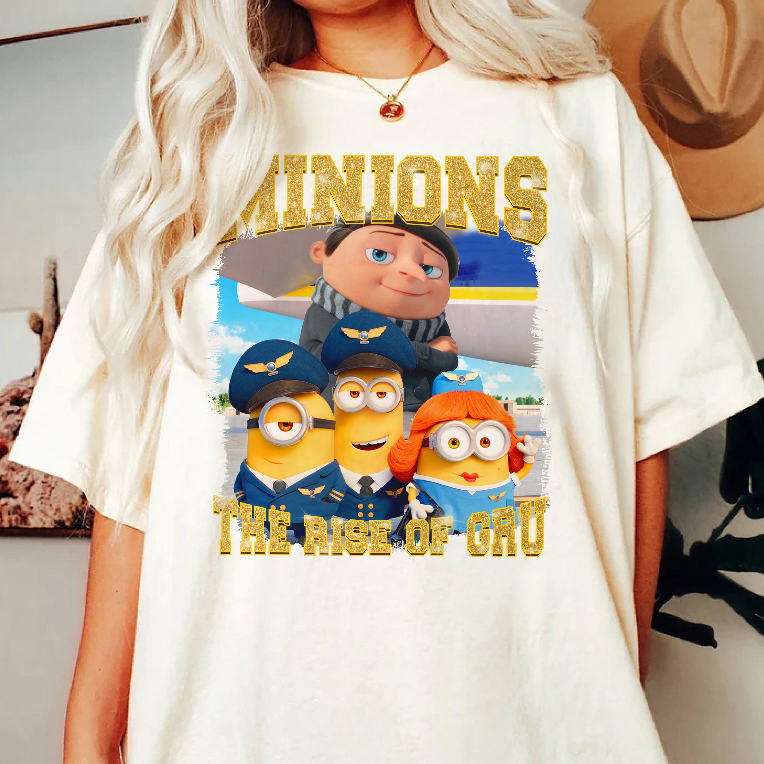 2022 Minions Banana Despicable Me The Rise Of Gru Movie Unisex T-Shirt 2022 Minions Banana Despicable Me The Rise Of Gru Movie Unisex T-Shirt