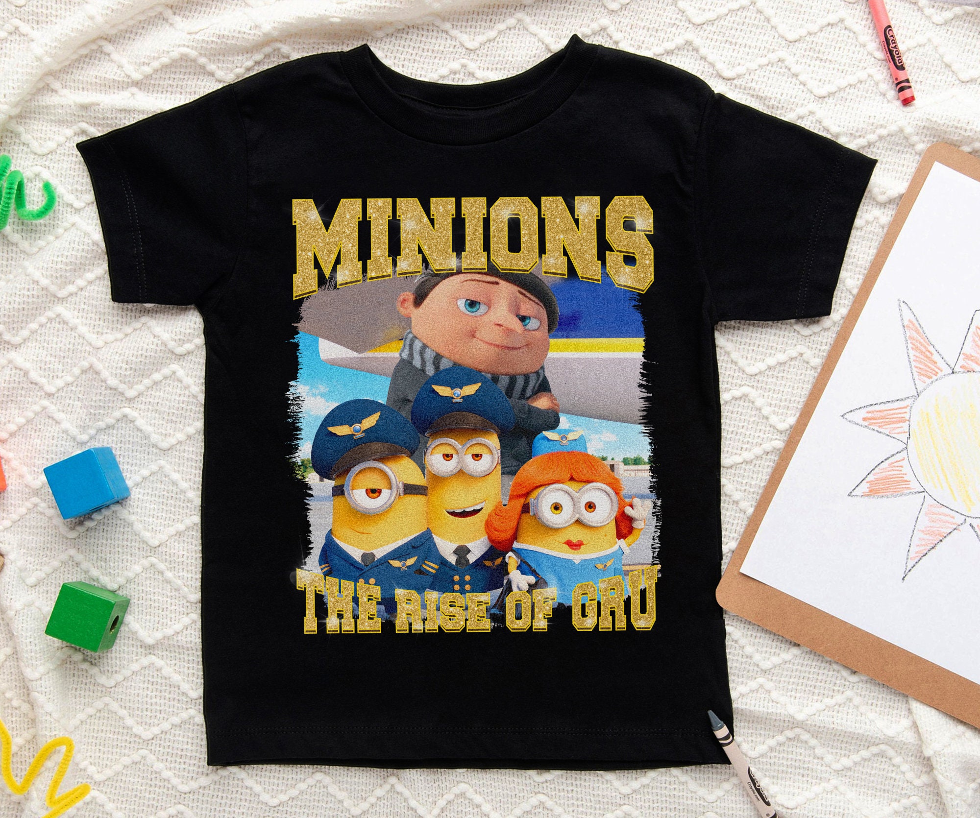 2022 Minions Banana Despicable Me The Rise Of Gru Movie Unisex T-Shirt 2022 Minions Banana Despicable Me The Rise Of Gru Movie Unisex T-Shirt