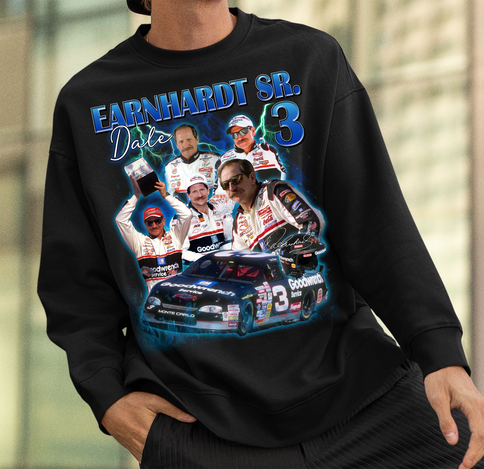 3 Dale Earnhardt Goodwrench Nascar Racing Formula 1 F1 Shirt 3 Dale Earnhardt Goodwrench Nascar Racing Formula 1 F1 Shirt