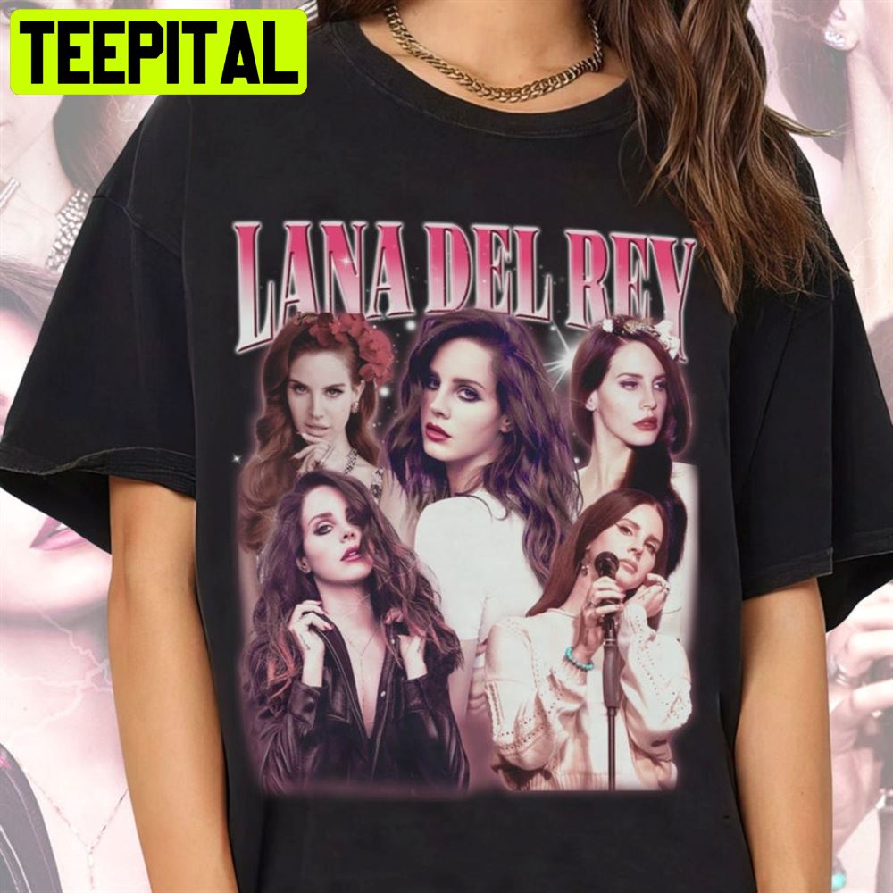 90's Retro Art Lana Del Rey Unisex T-Shirt 90's Retro Art Lana Del Rey Unisex T-Shirt