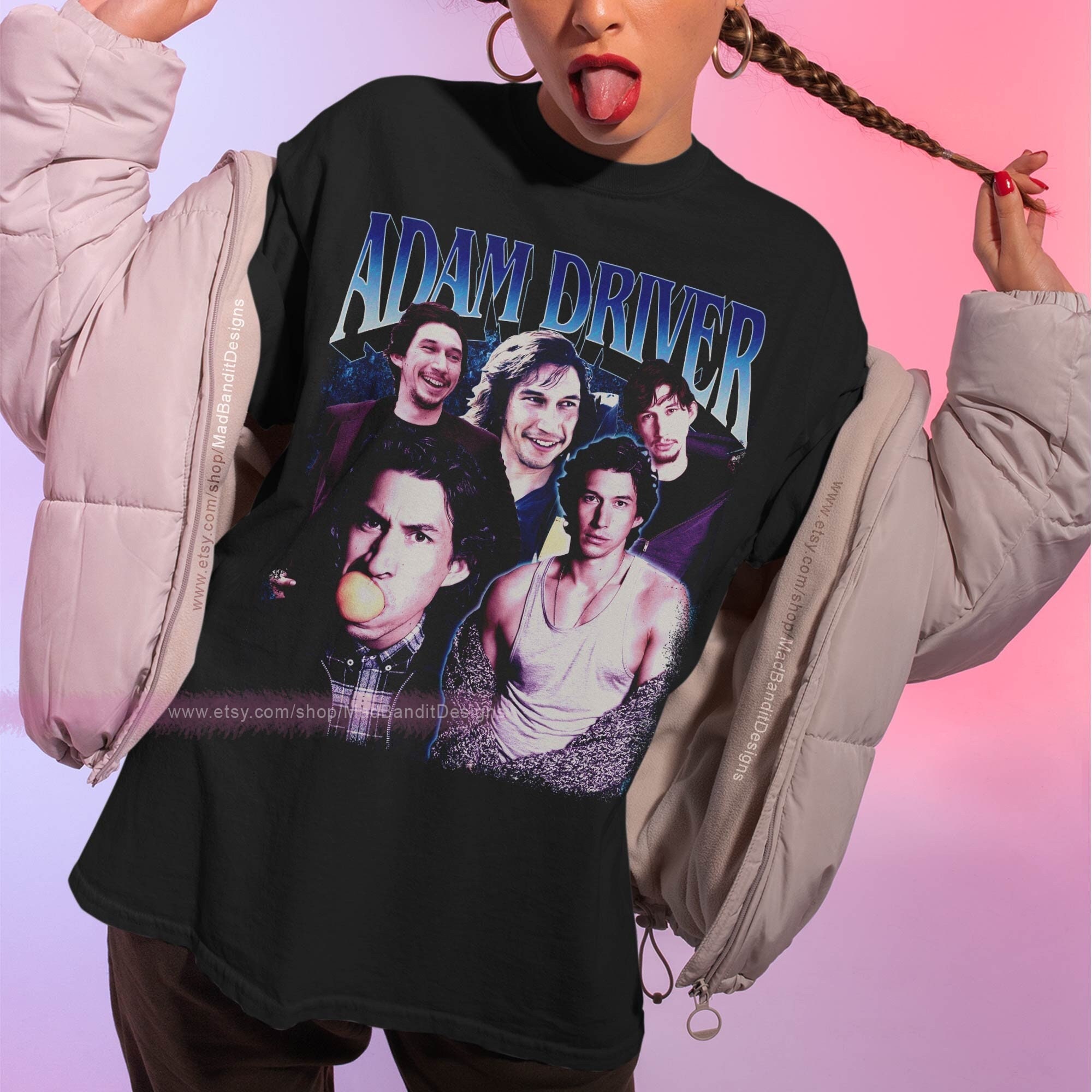90's Retro Style Adam Driver Unisex T-Shirt 90's Retro Style Adam Driver Unisex T-Shirt