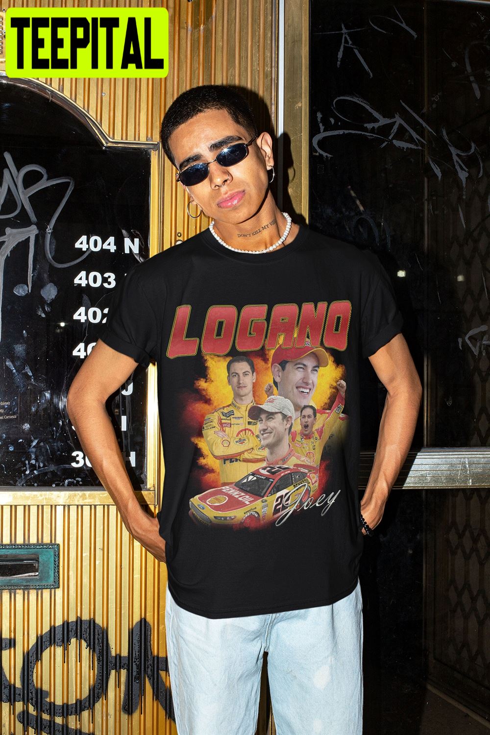 90's Vintage Art Joey Logano Racing Unisex T-Shirt 90's Vintage Art Joey Logano Racing Unisex T-Shirt