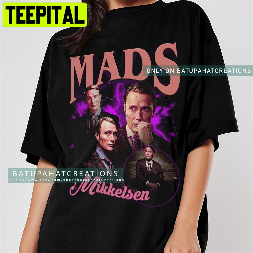 90's Vintage Art Mads Mikkelsen Unisex T-Shirt 90's Vintage Art Mads Mikkelsen Unisex T-Shirt