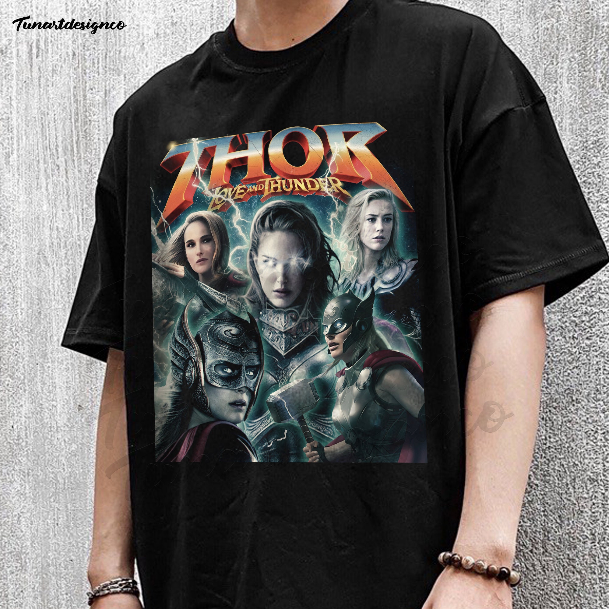 90's Vintage Art Thor Love And Thunder Unisex T-Shirt 90's Vintage Art Thor Love And Thunder Unisex T-Shirt