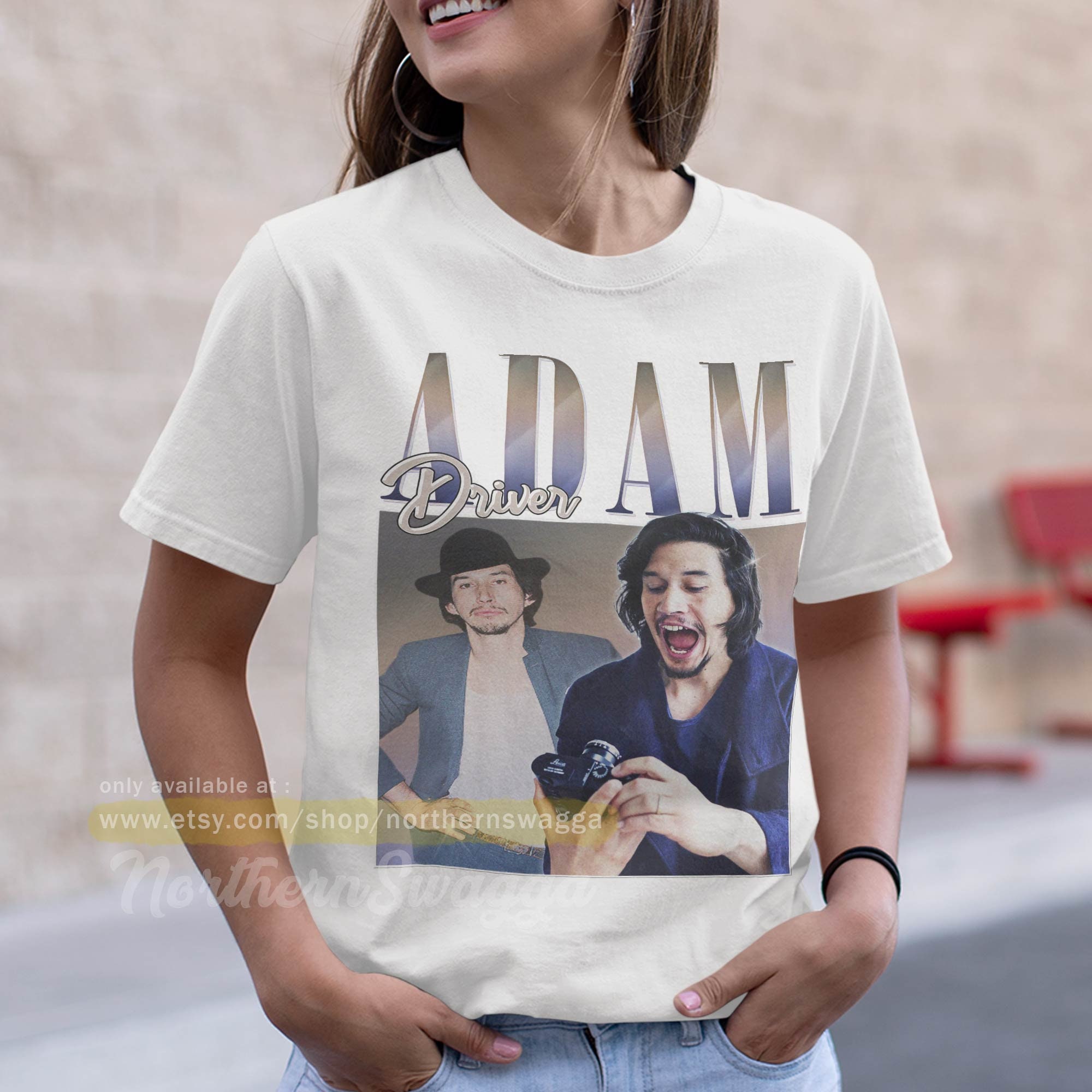 90's Vintage Style Adam Driver Unisex T-Shirt 90's Vintage Style Adam Driver Unisex T-Shirt
