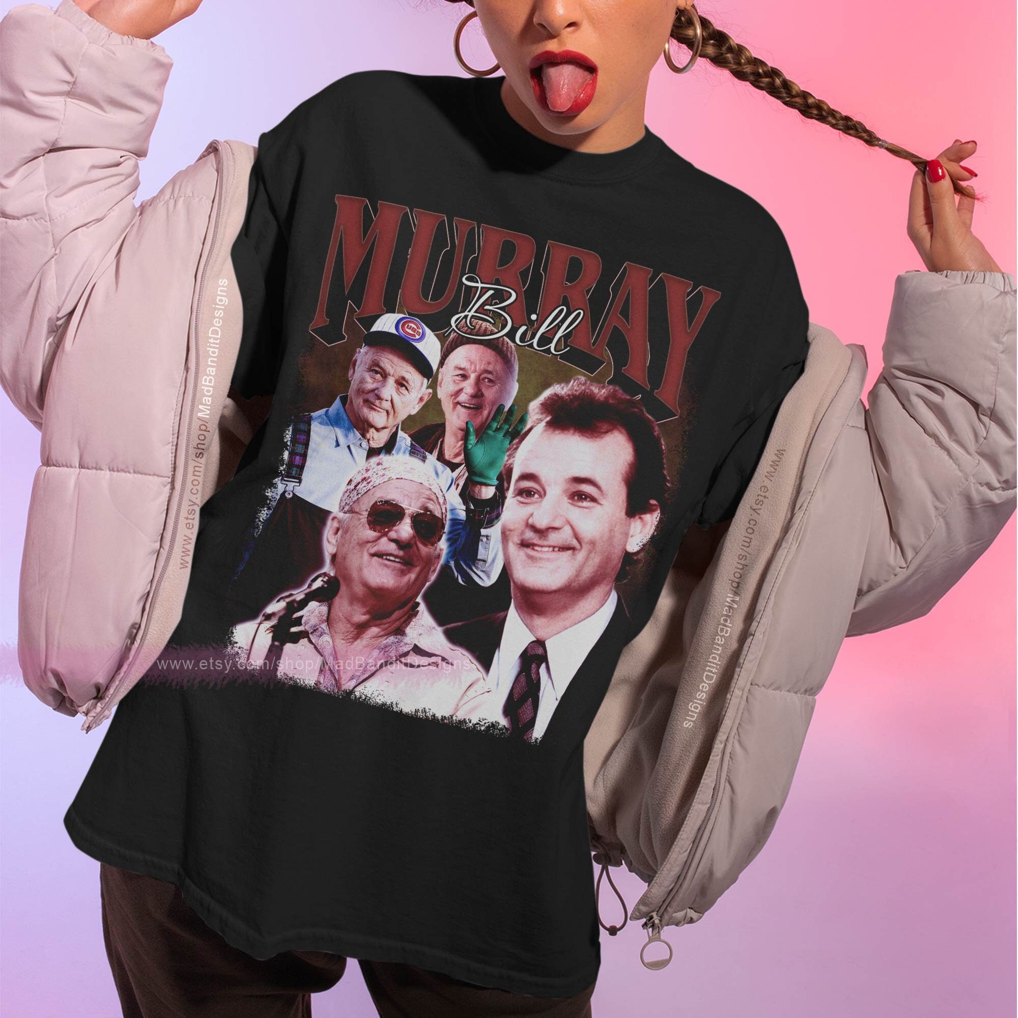90's Vintage Style Bill Murray Unisex T-Shirt 90's Vintage Style Bill Murray Unisex T-Shirt