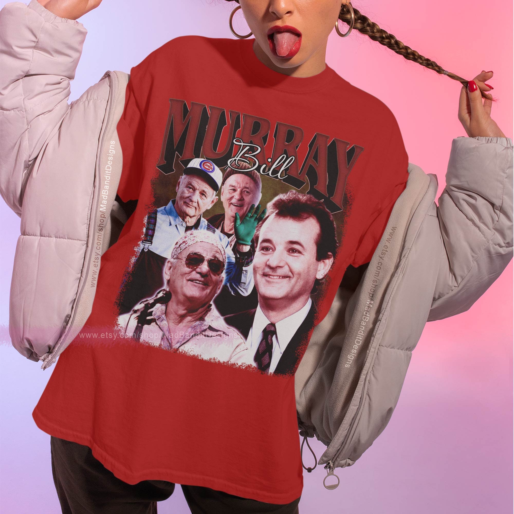 90's Vintage Style Bill Murray Unisex T-Shirt 90's Vintage Style Bill Murray Unisex T-Shirt