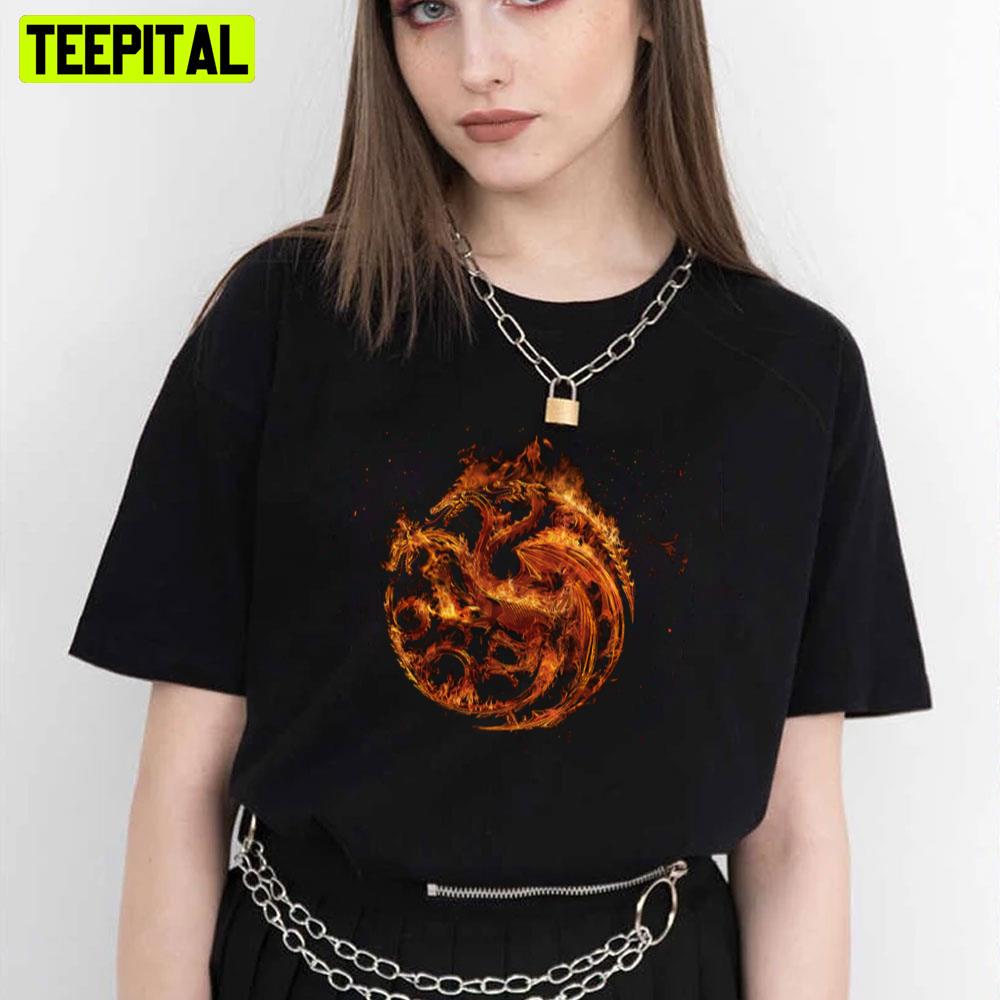 House Of The Dragon 2022 New Movie Unisex T-Shirt House Of The Dragon 2022 New Movie Unisex T-Shirt