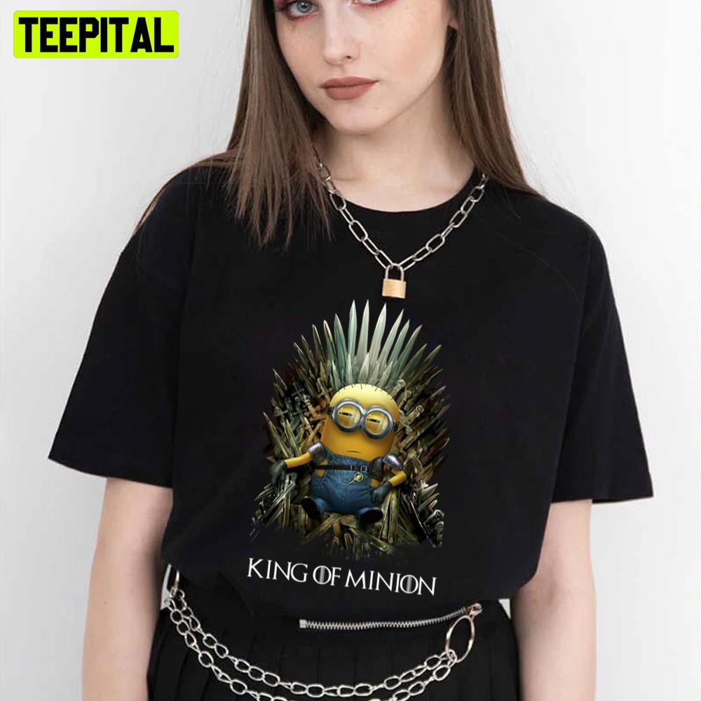 King Of Minion The Rise Of Gru 2022 Unisex T-Shirt King Of Minion The Rise Of Gru 2022 Unisex T-Shirt