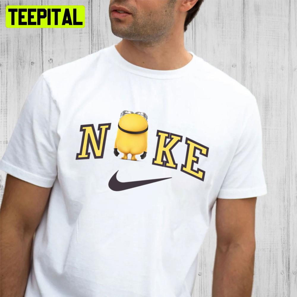 Minion's Butt Nike Minion The Rise Of Gru 2022 Unisex T-Shirt Minion's Butt Nike Minion The Rise Of Gru 2022 Unisex T-Shirt