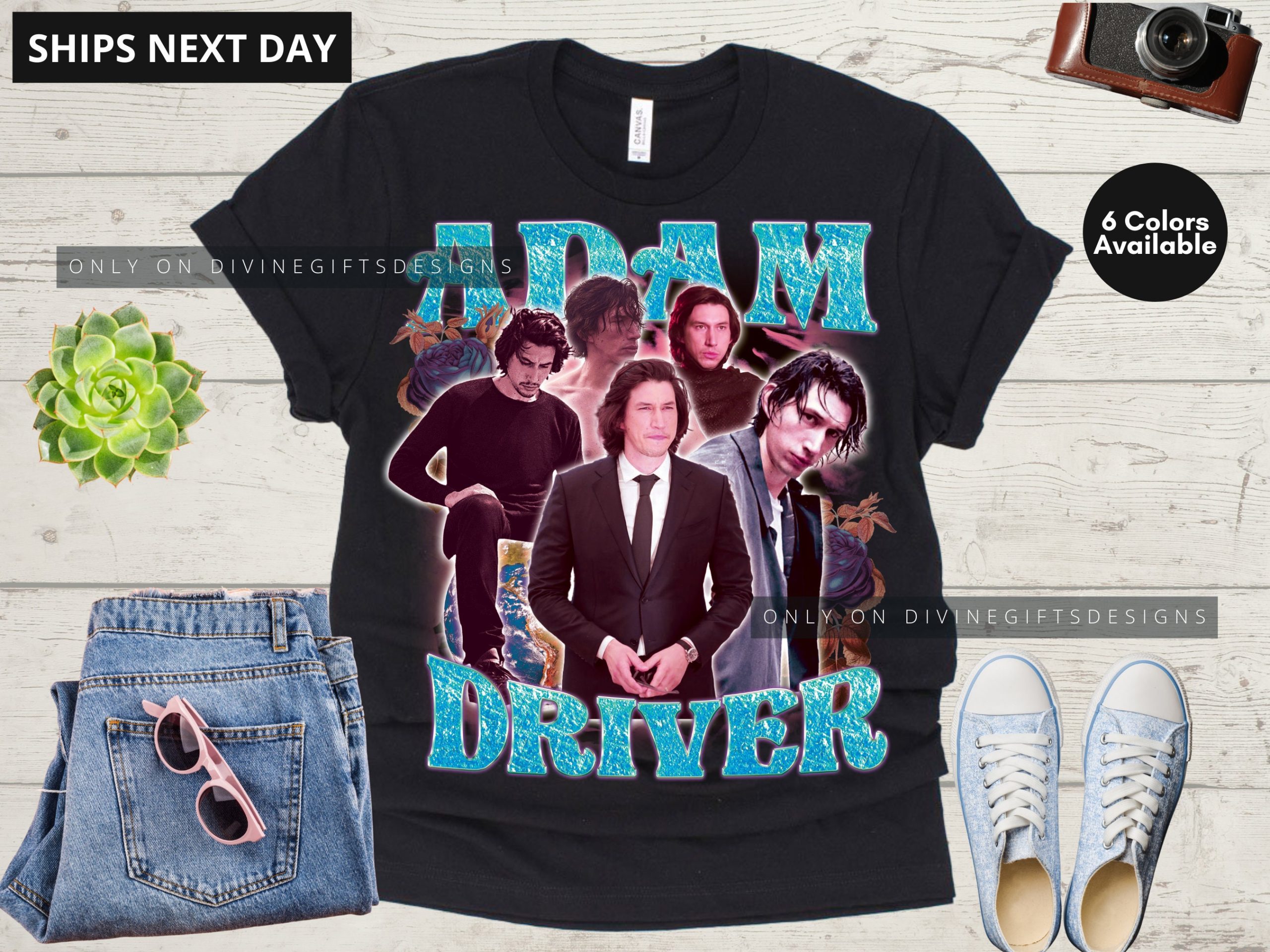 Adam Driver Vintage Art Unisex T-Shirt Adam Driver Vintage Art Unisex T-Shirt