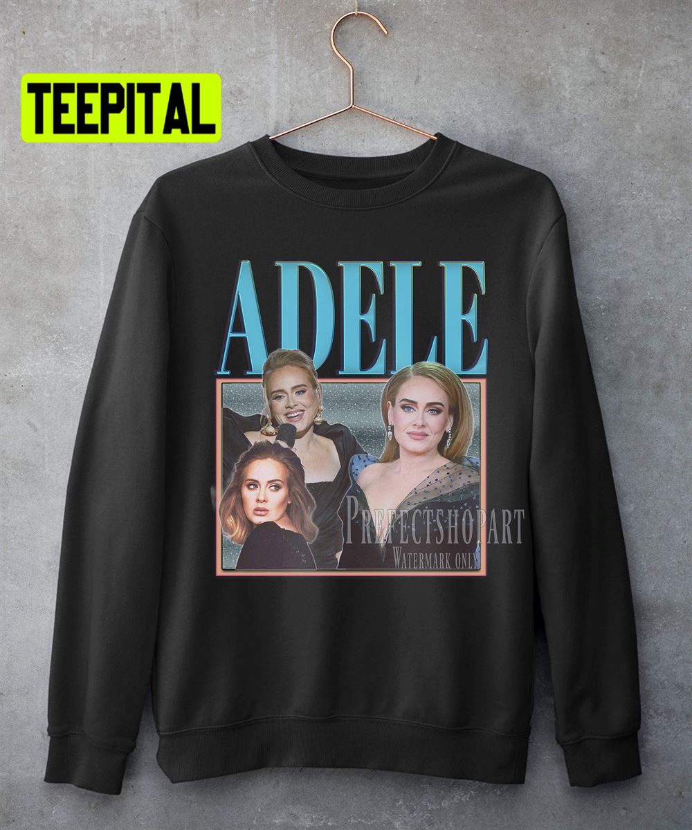 Adele Retro Vintage Art Unisex Sweatshirt Adele Retro Vintage Art Unisex Sweatshirt