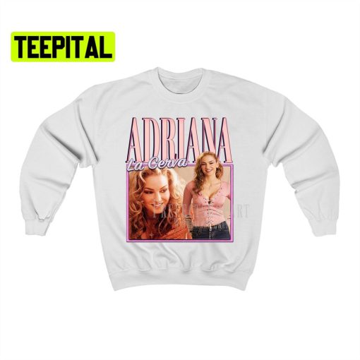Adriana La Cerva Retro Vintage Art Unisex Sweatshirt